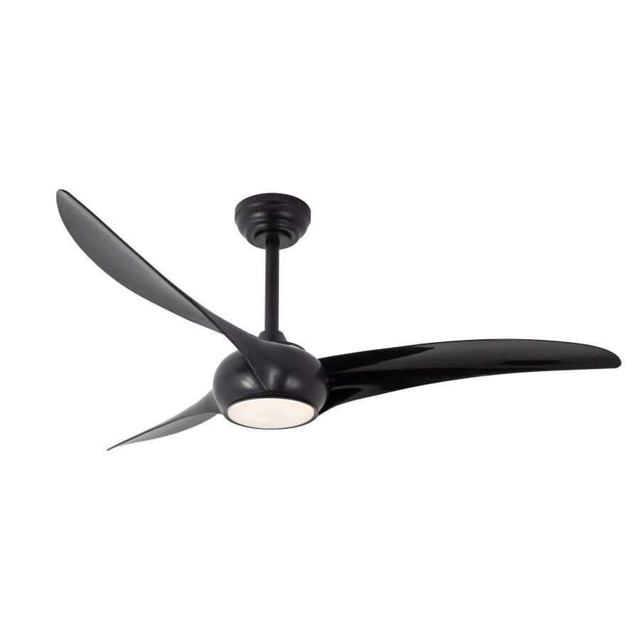 MASS-light Luster LED sa ventilatorom Charles ML-191224 crni