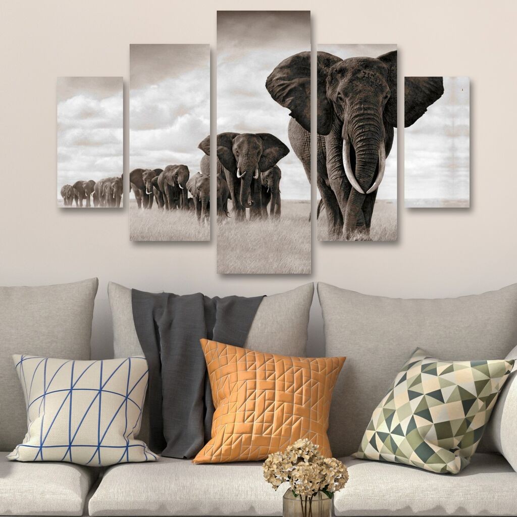 Wallity Set figura 5MDF4525, 5 dijelova