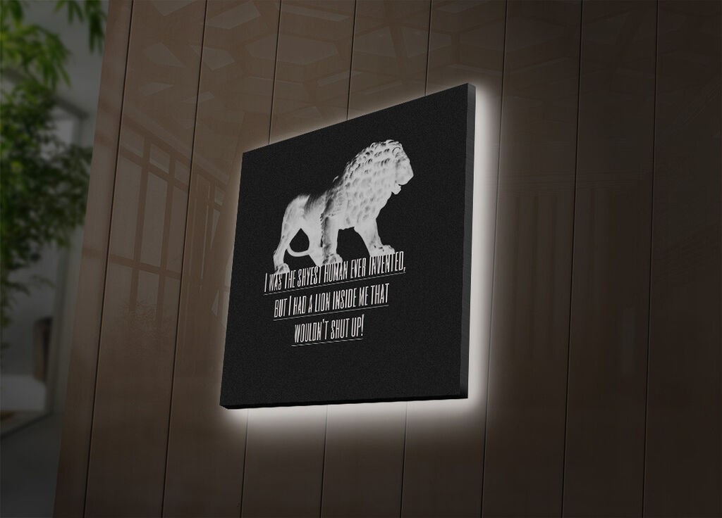 Zidna slika sa LED osvetljenjem 4040DACT-53, 40x40 cm