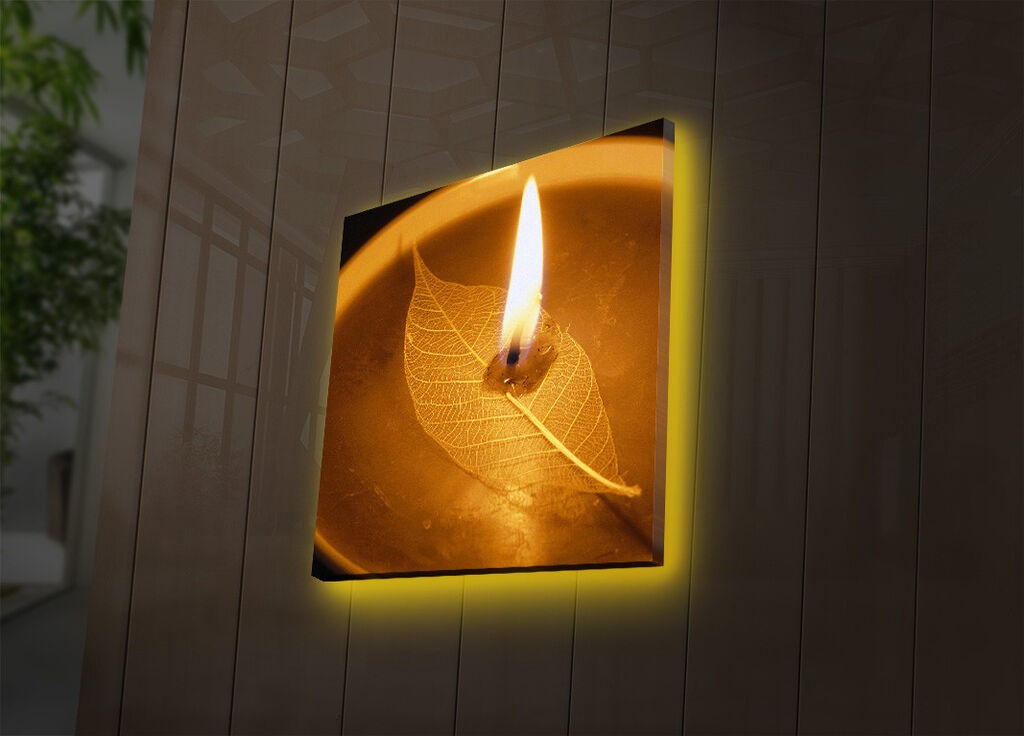 Zidna slika sa LED osvetljenjem 4040DACT-27, 40x40 cm