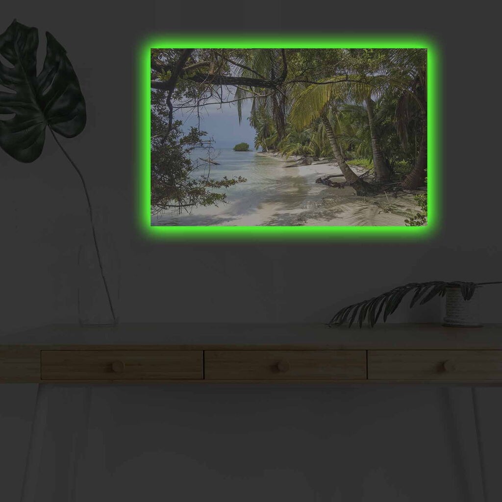 Zidna slika sa LED osvetljenjem 4570DHDACT-137, 45x70 cm