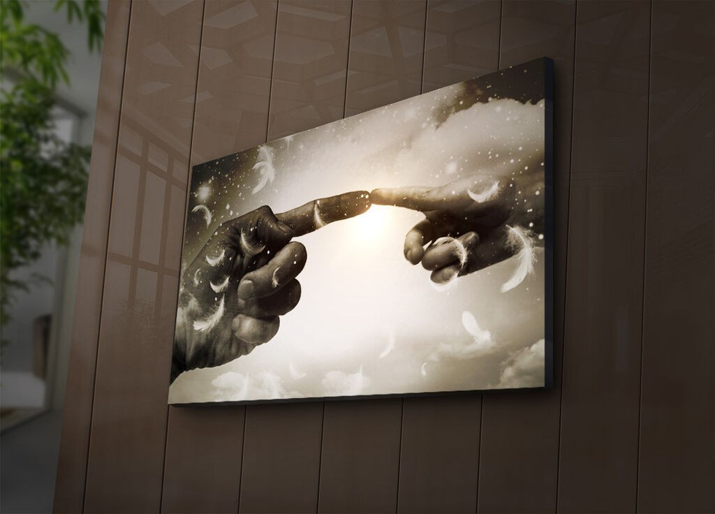 Zidna slika sa LED osvetljenjem 4570IACT-76, 45x70 cm