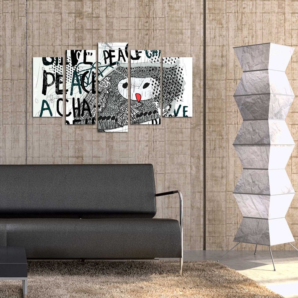 Wallity set figura 5ABSMDF-77, 5 dijelova