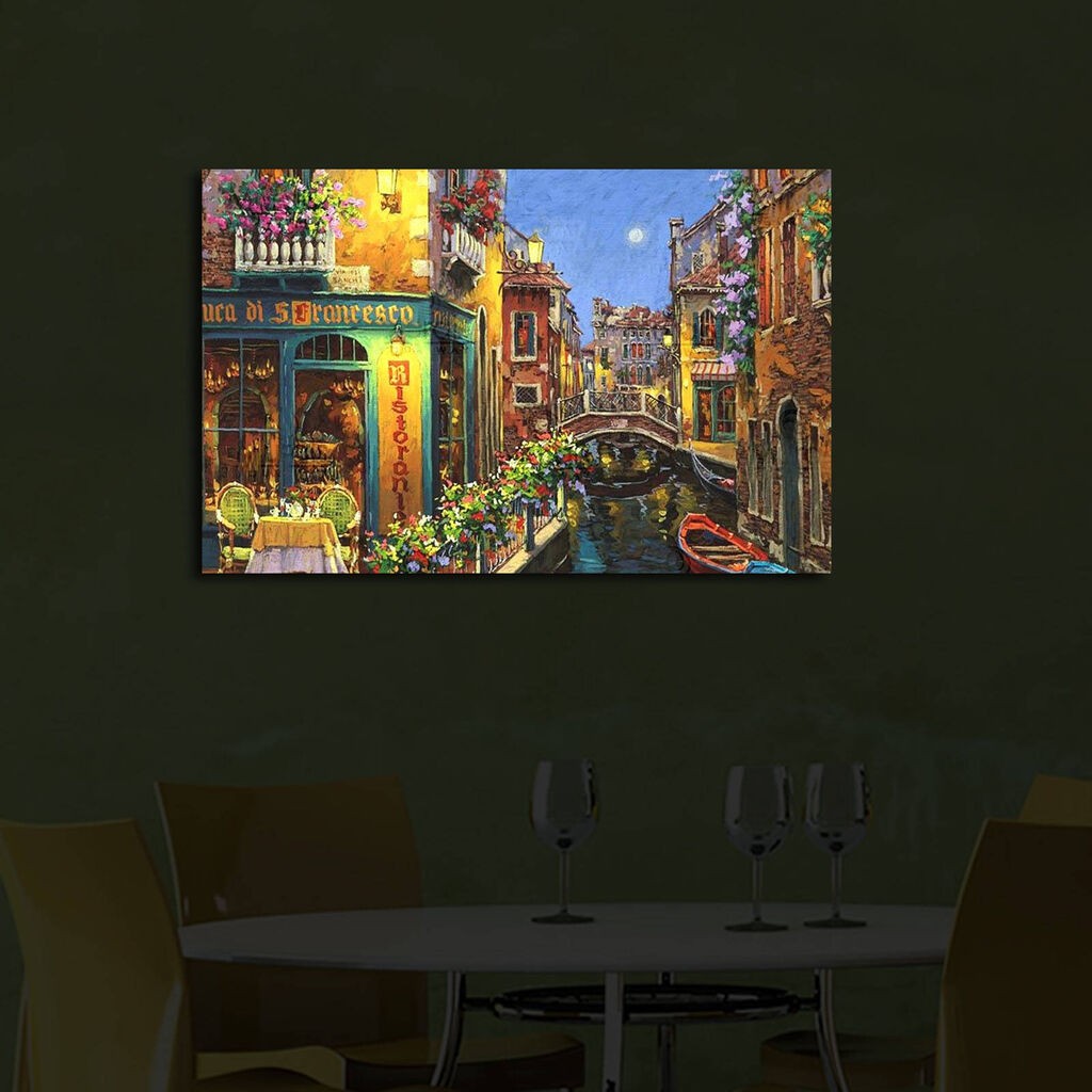 Zidna slika sa LED osvetljenjem 4570IACT-42, 45x70 cm