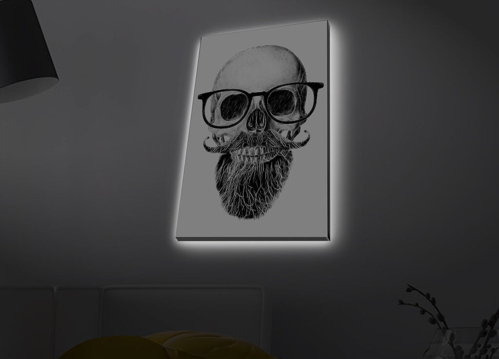 Zidna slika sa LED osvetljenjem 4570MDACT-064, 45x70 cm