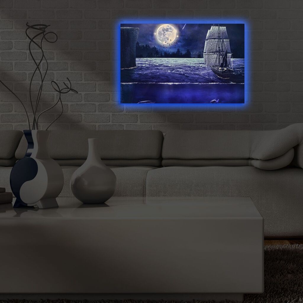 Zidna slika sa LED osvetljenjem 4570DACT-67, 45x70 cm