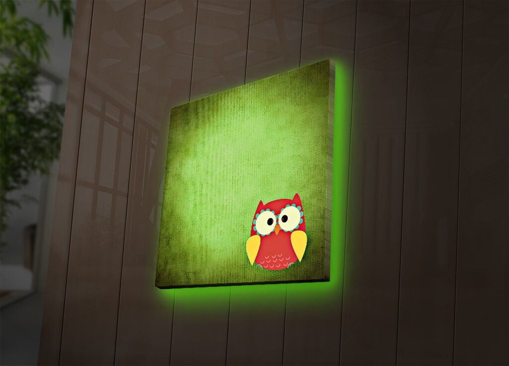 Zidna slika sa LED osvetljenjem 4040DACT-43, 40x40 cm