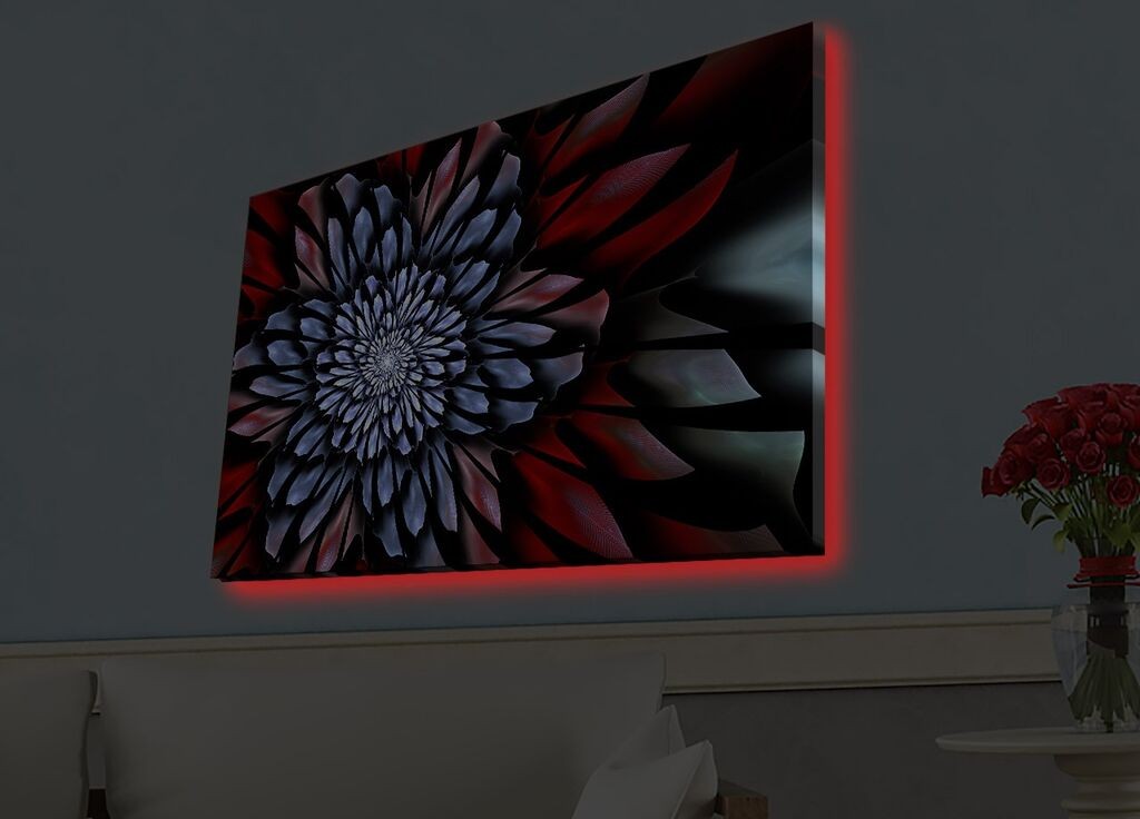 Zidna slika sa LED osvetljenjem 4570HDACT-070, 45x70 cm
