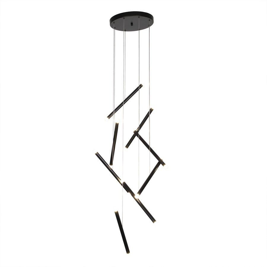 MASS-light Visilica LED Vivien ML-2394-8S crna