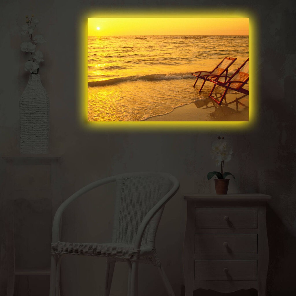 Zidna slika sa LED osvetljenjem 4570DACT-47, 45x70 cm