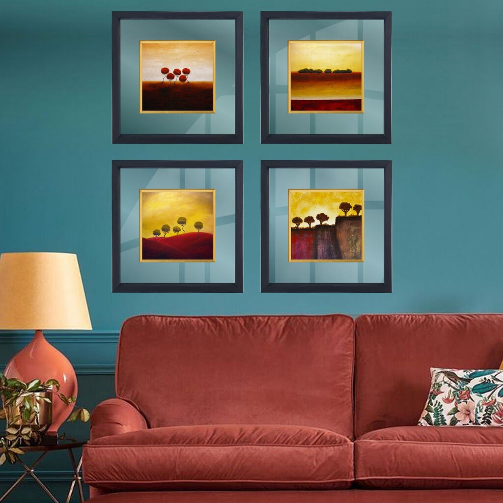 Wallity Set uokvirenih slika CAM727146, 4 dijela