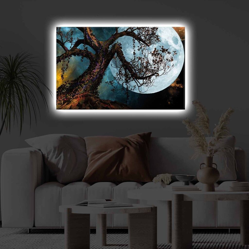 Zidna slika sa LED osvjetljenjem 4570KTLGDACT - 028, 45x70 cm