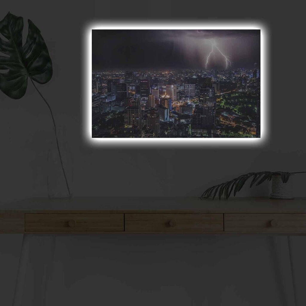 Zidna slika sa LED osvetljenjem 4570DHDACT-131, 45x70 cm