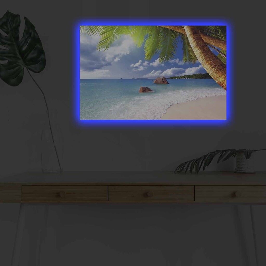 Zidna slika sa LED osvjetljenjem 4570DHDACT-027, 45x70 cm