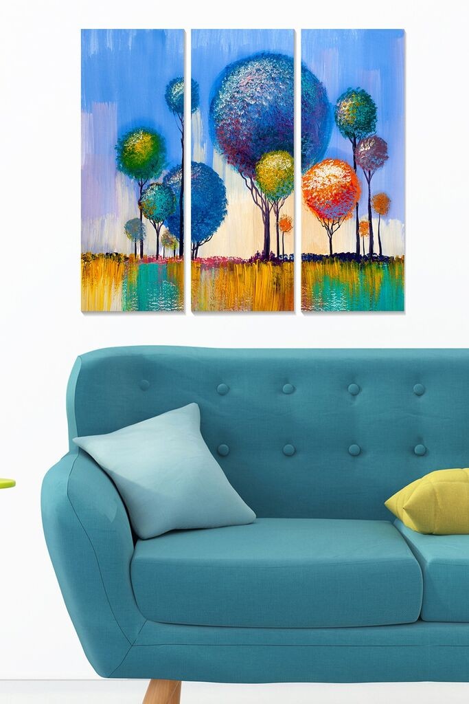 Set slika Wallity MDF1113573101, 3 dijela