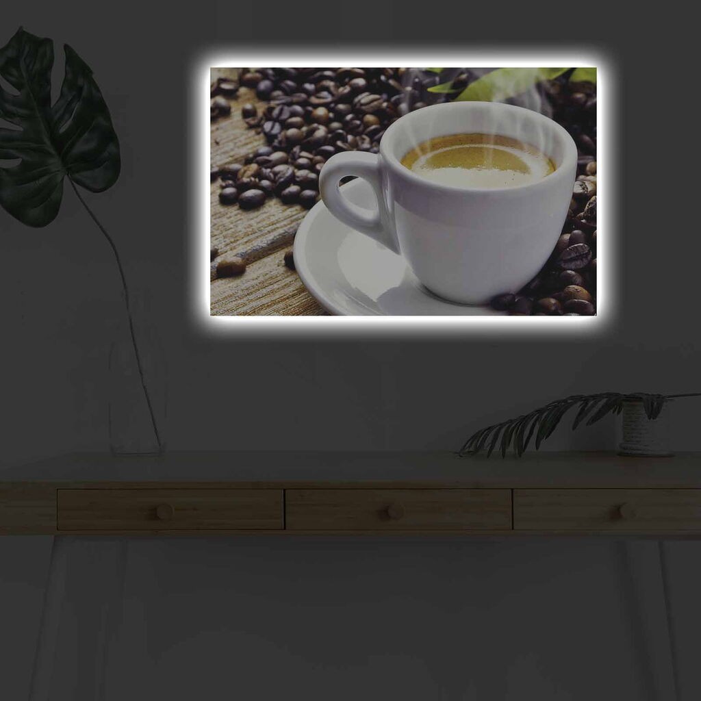 Zidna slika sa LED osvetljenjem 4570KDACT-004, 45x70 cm