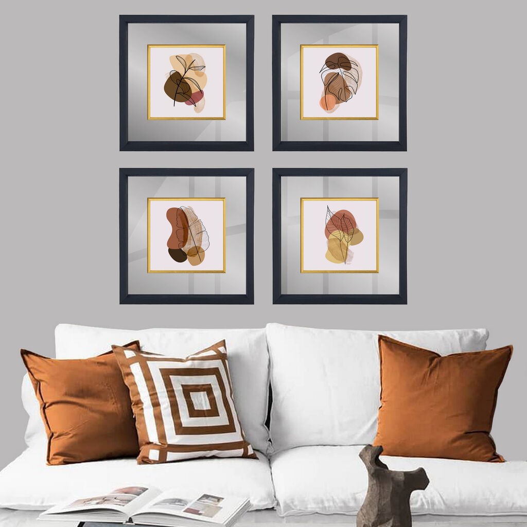 Wallity Set uramljenih slika CAM1894296091, 4 dijela