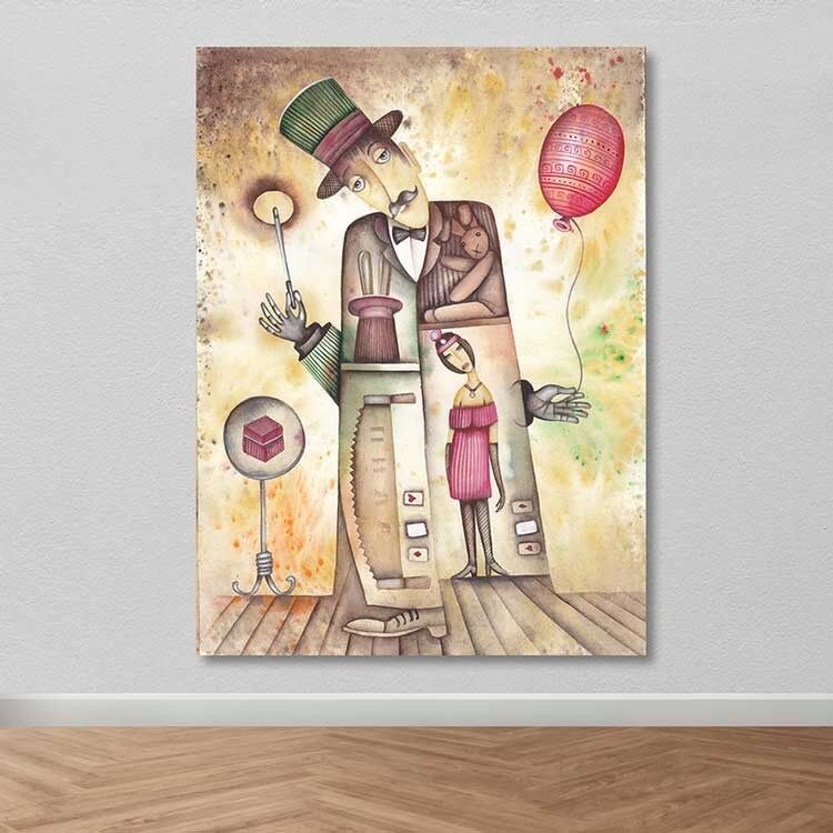 Slika Wallity DEV03581100140, 100x140 cm