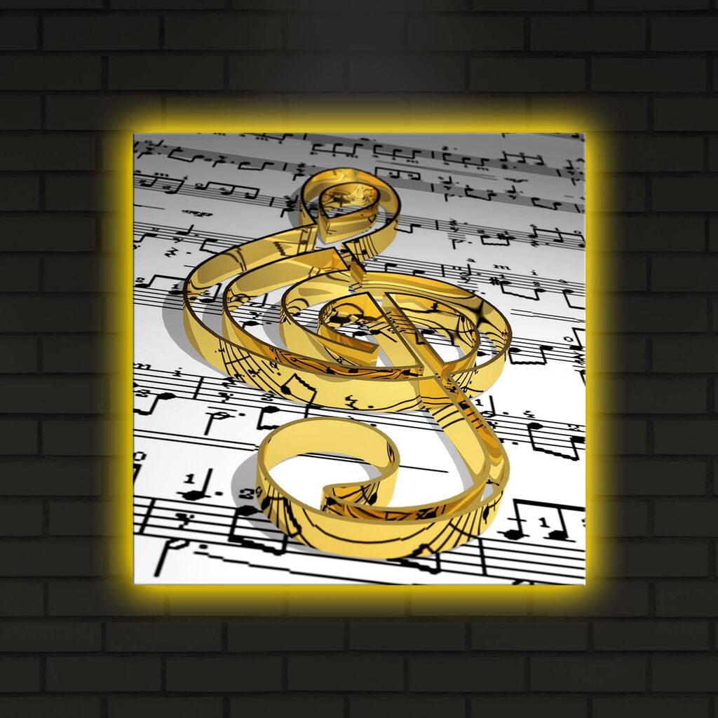 Zidna slika sa LED osvetljenjem 4040DACT-17, 40x40 cm