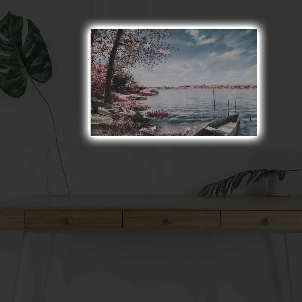 Zidna slika sa LED osvetljenjem 4570DHDACT-166, 45x70 cm