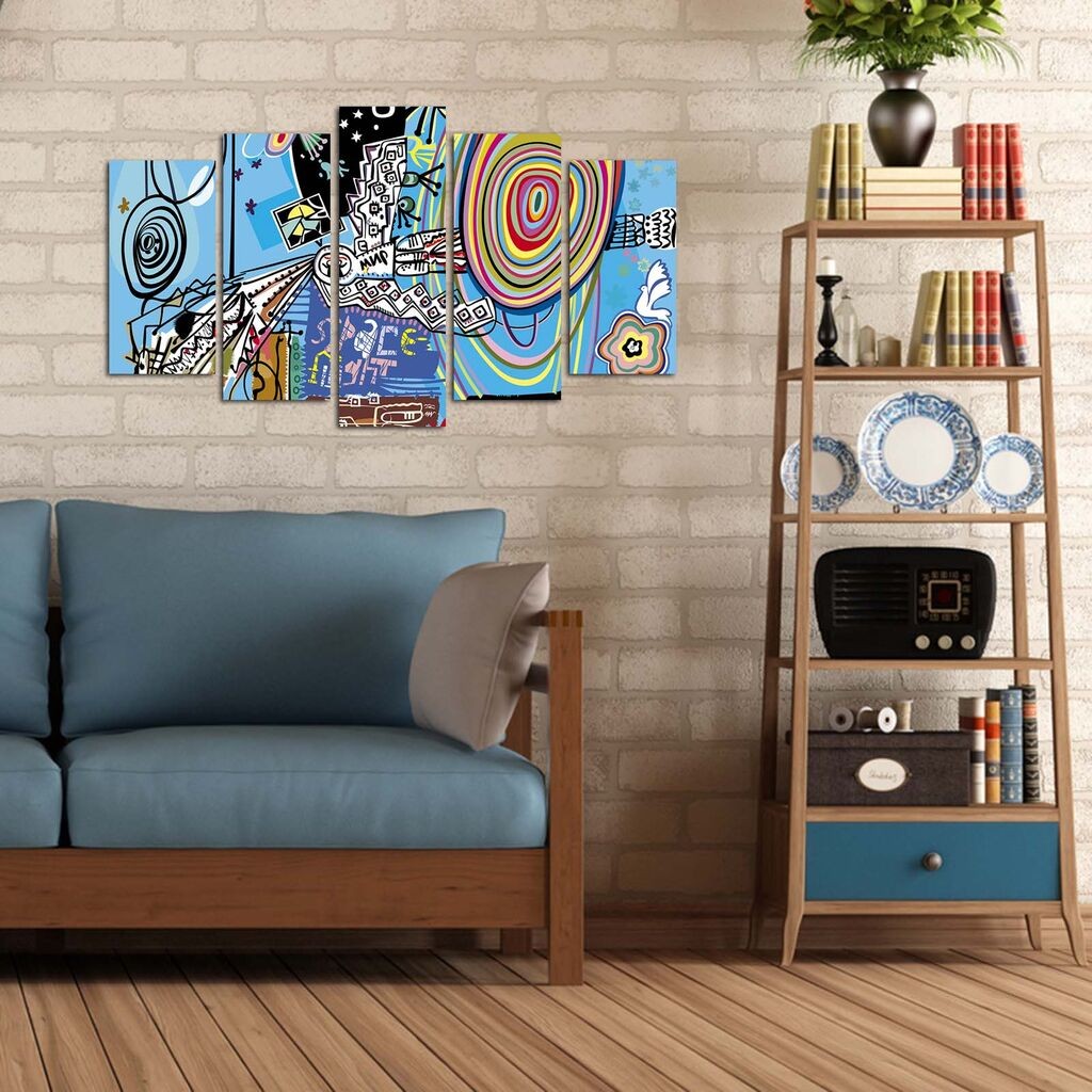 Wallity set figura 5ABSMDF-70, 5 dijelova