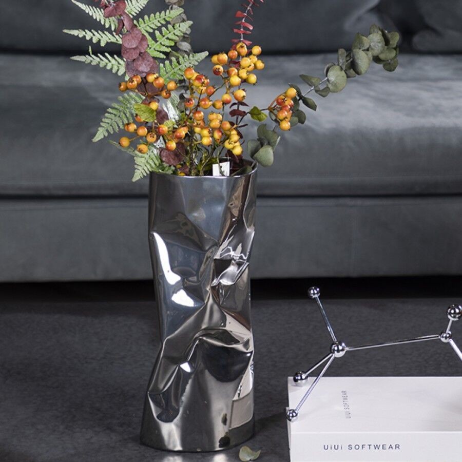 Adór Vaza Nemmo AD-9068S srebrna