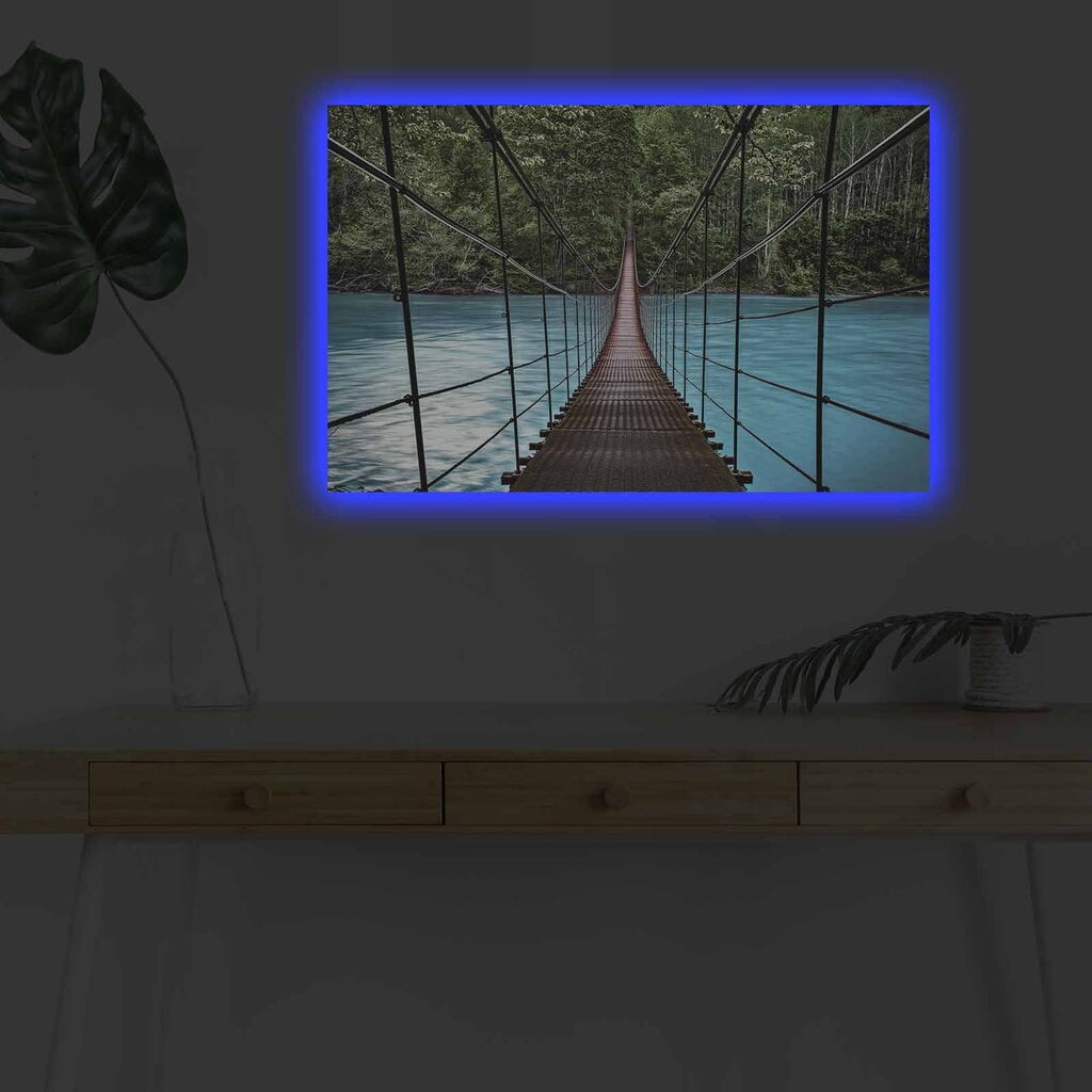 Zidna slika sa LED osvetljenjem 4570DHDACT-158, 45x70 cm