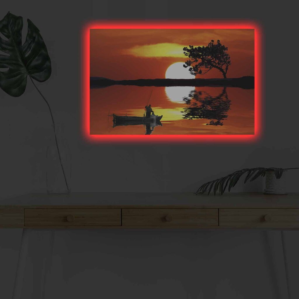 Zidna slika sa LED osvetljenjem 4570DHDACT-108, 45x70 cm