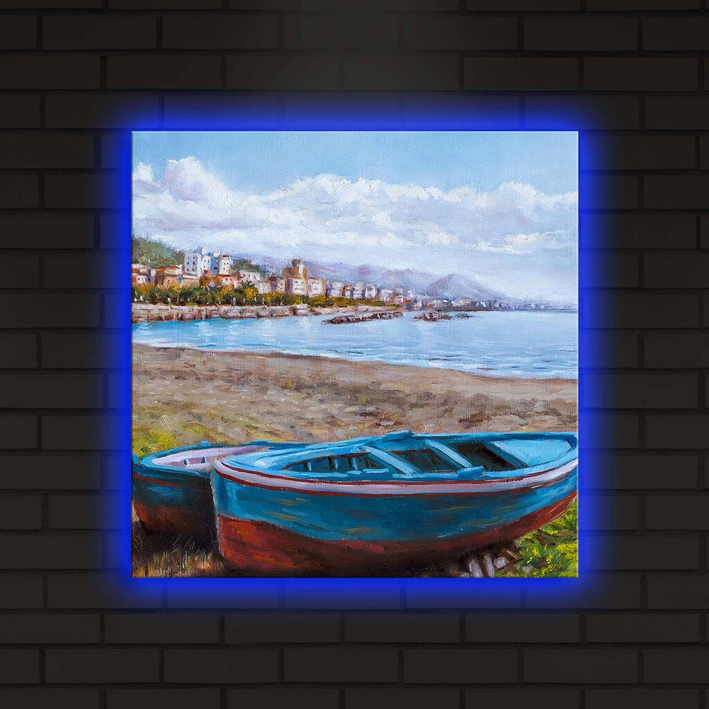 Zidna slika sa LED osvetljenjem 4040DACT-13, 40x40 cm