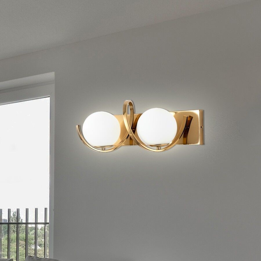 MSL Zidna lampa Trinity MSL-2001-2-W zlatna