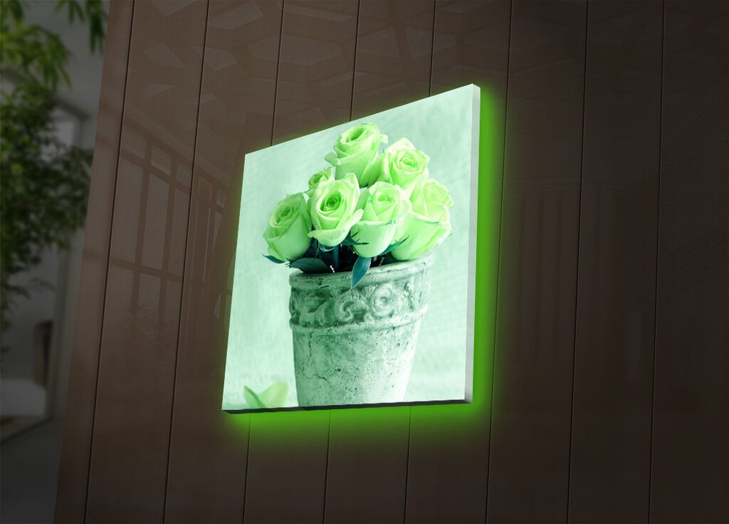 Zidna slika sa LED osvetljenjem 4040DACT-37, 40x40 cm