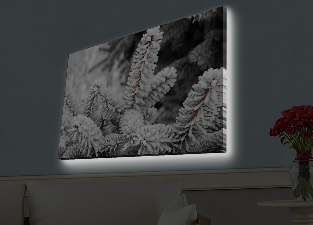 Zidna slika sa LED osvetljenjem 4570HDACT-027, 45x70 cm