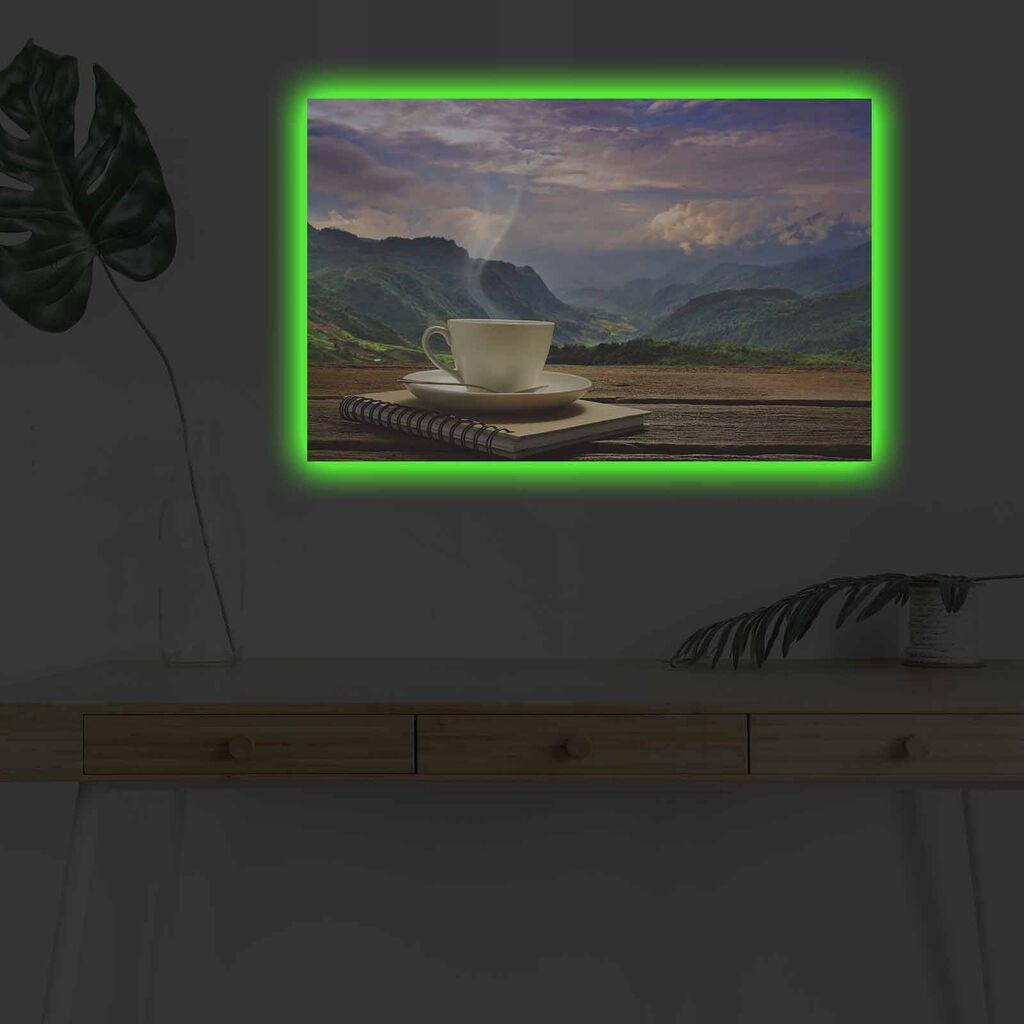 Zidna slika sa LED osvetljenjem 4570KDACT-010, 45x70 cm