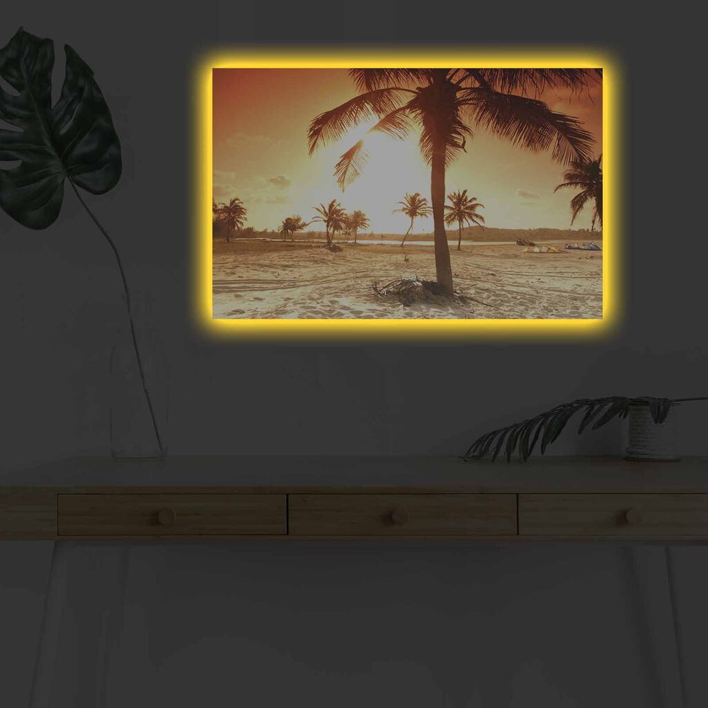 Zidna slika sa LED osvetljenjem 4570DHDACT-050, 45x70 cm