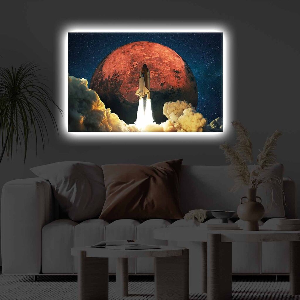 Zidna slika sa LED osvetljenjem 4570KTLGDACT - 025, 45x70 cm