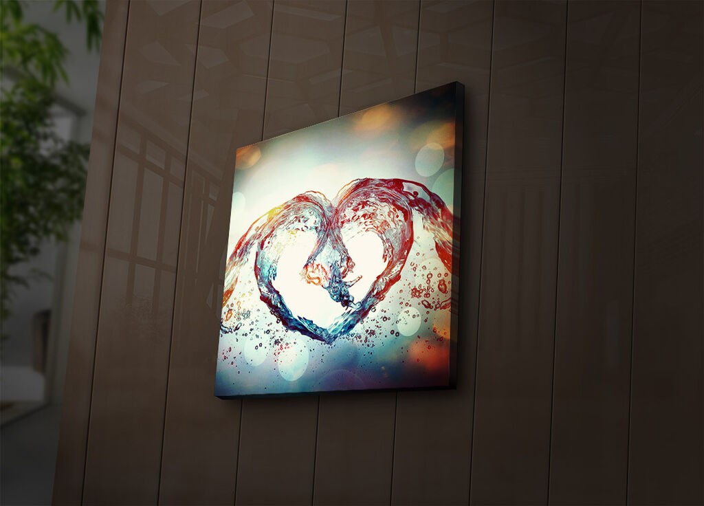 Zidna slika sa LED osvetljenjem 4040IACT-50, 40x40 cm