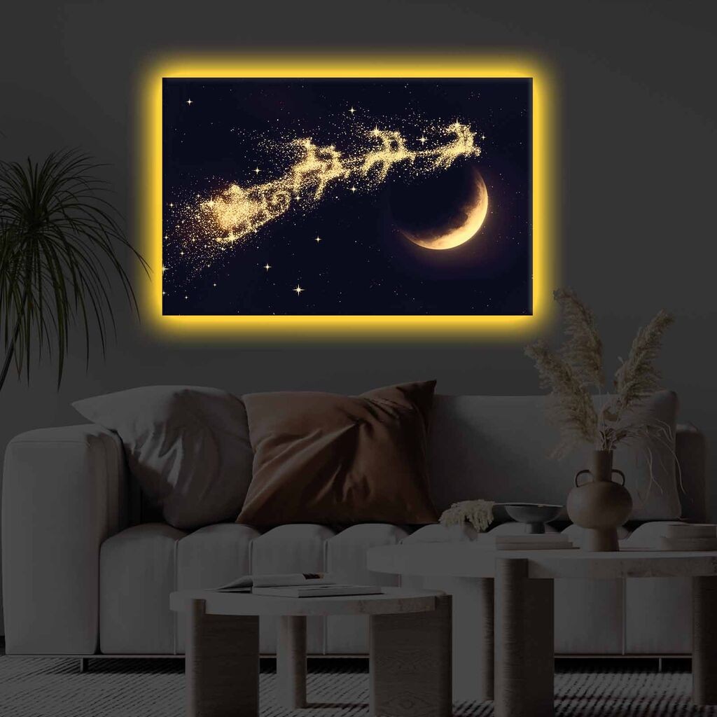Zidna slika sa LED osvjetljenjem 4570KTLGDACT - 020, 45x70 cm