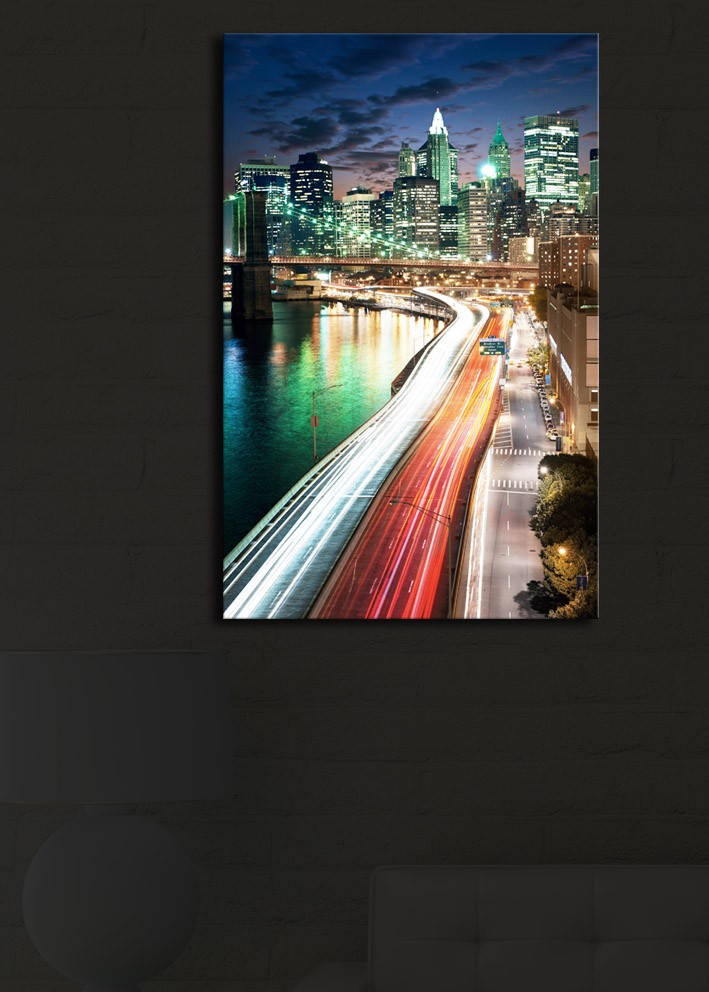 Zidna slika sa LED osvetljenjem 4570IACT-22, 45x70 cm