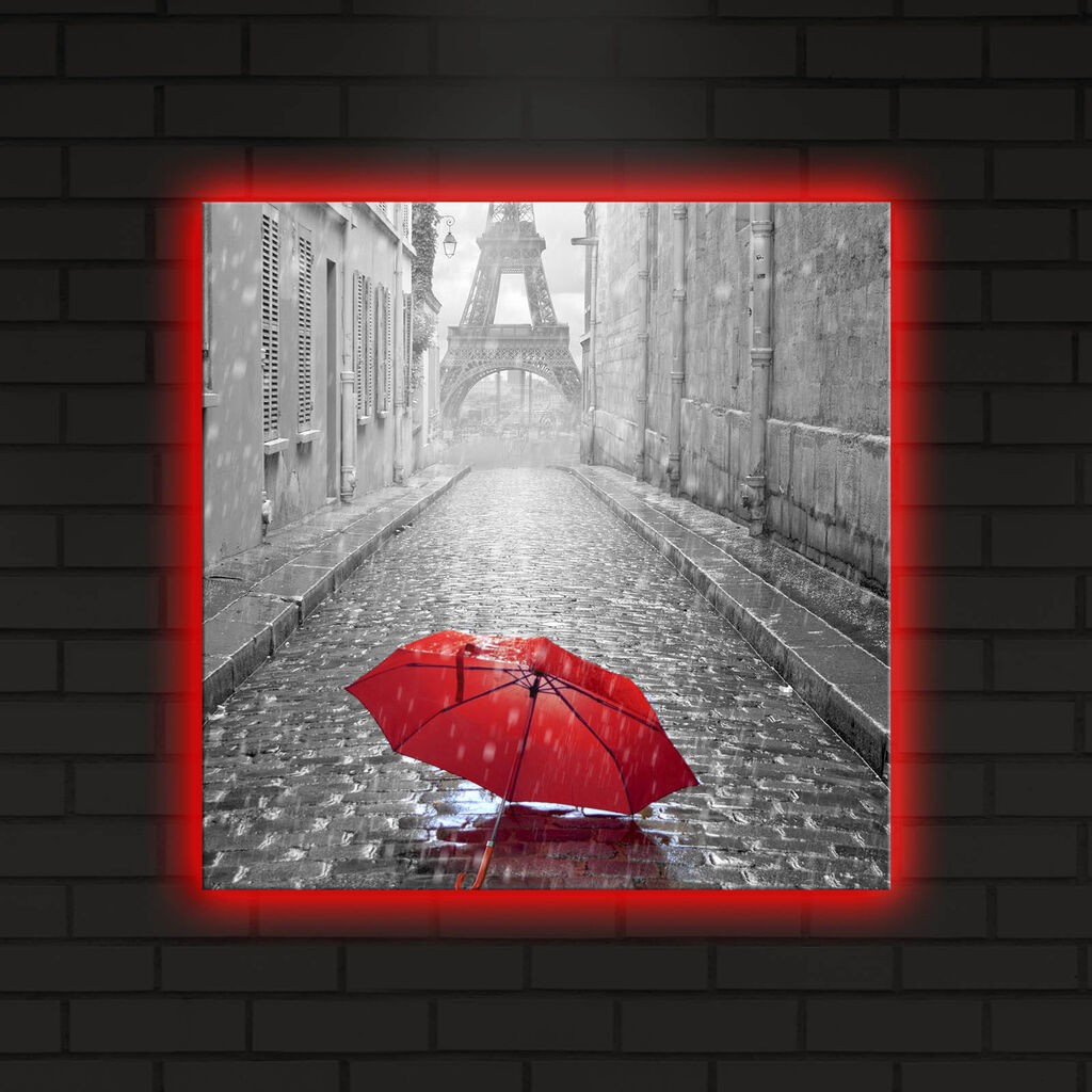 Zidna slika sa LED osvetljenjem 4040DACT-8, 40x40 cm