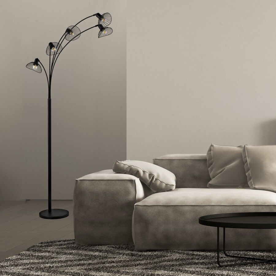 MASS-light Podna lampa Valencia ML-1809044F-05 crna