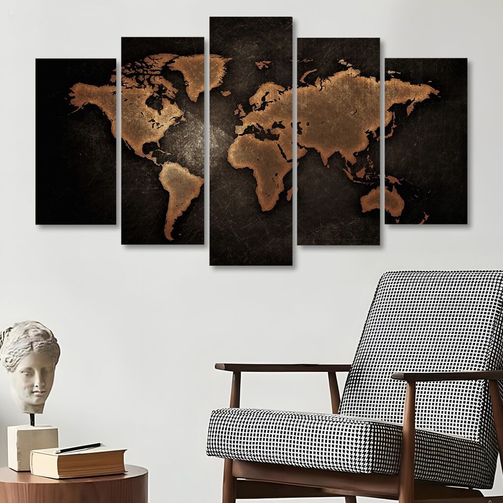 Wallity Set slika 5KNV4587, 5 dijelova