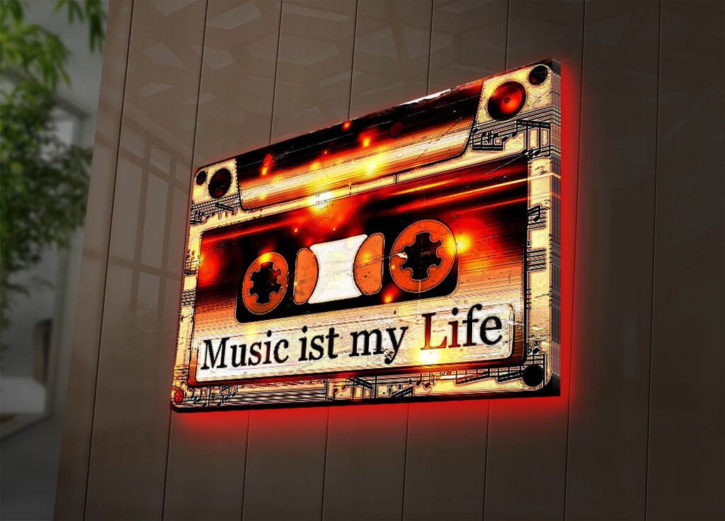 Zidna slika sa LED osvetljenjem 4570DACT-57, 45x70 cm