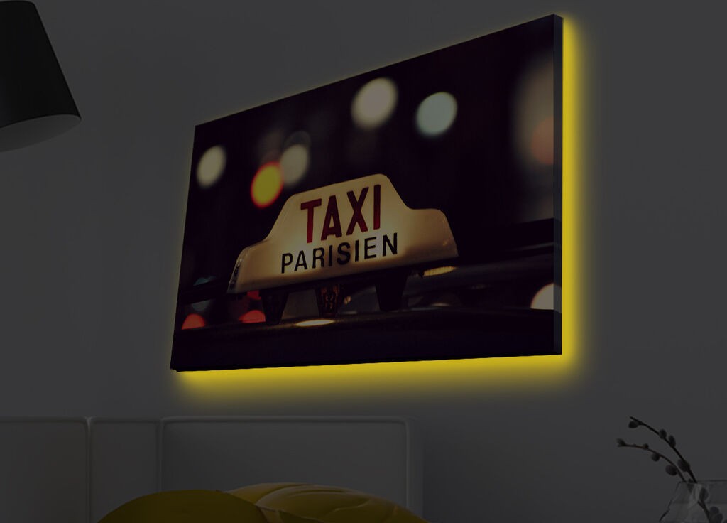 Zidna slika sa LED osvetljenjem 4570MDACT-024, 45x70 cm