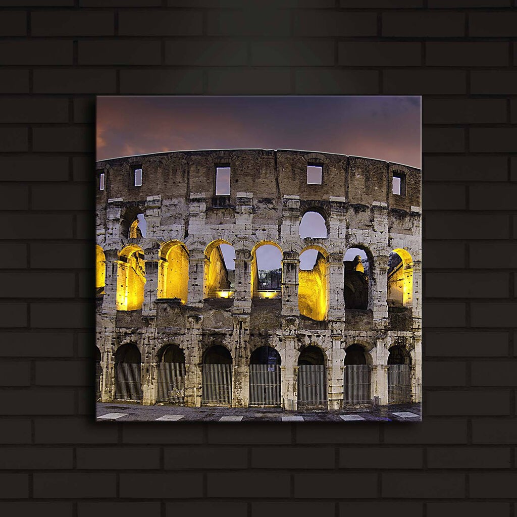 Zidna slika sa LED osvetljenjem 4040IACT-22, 40x40 cm