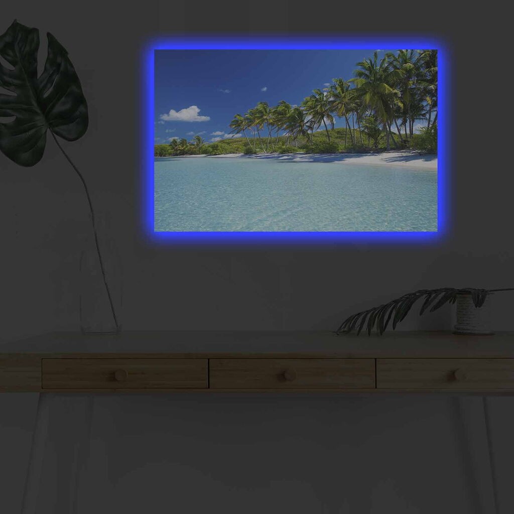 Zidna slika sa LED osvetljenjem 4570DHDACT-162, 45x70 cm