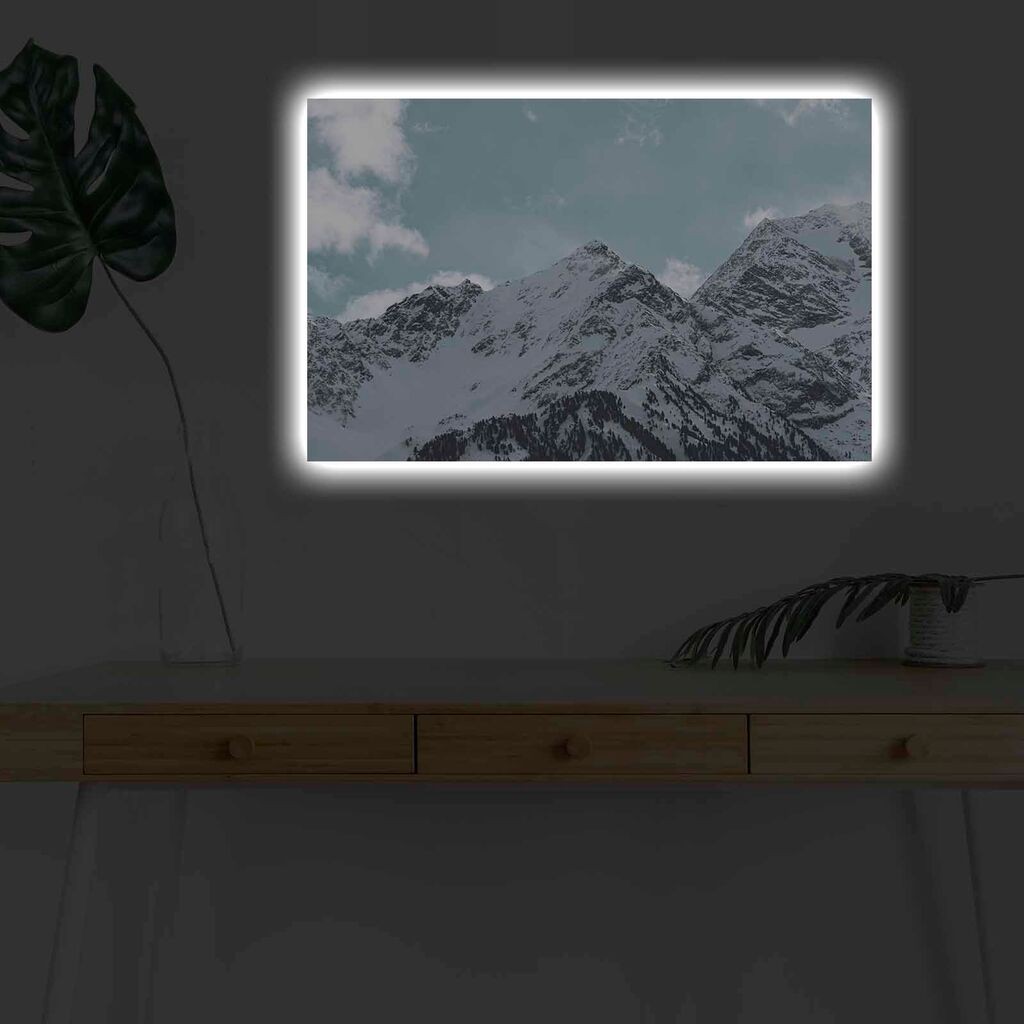 Zidna slika sa LED osvjetljenjem 4570KARDACT - 025, 45x70 cm