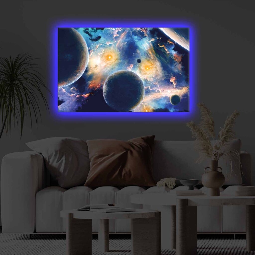 Zidna slika sa LED osvjetljenjem 4570KTLGDACT - 018, 45x70 cm
