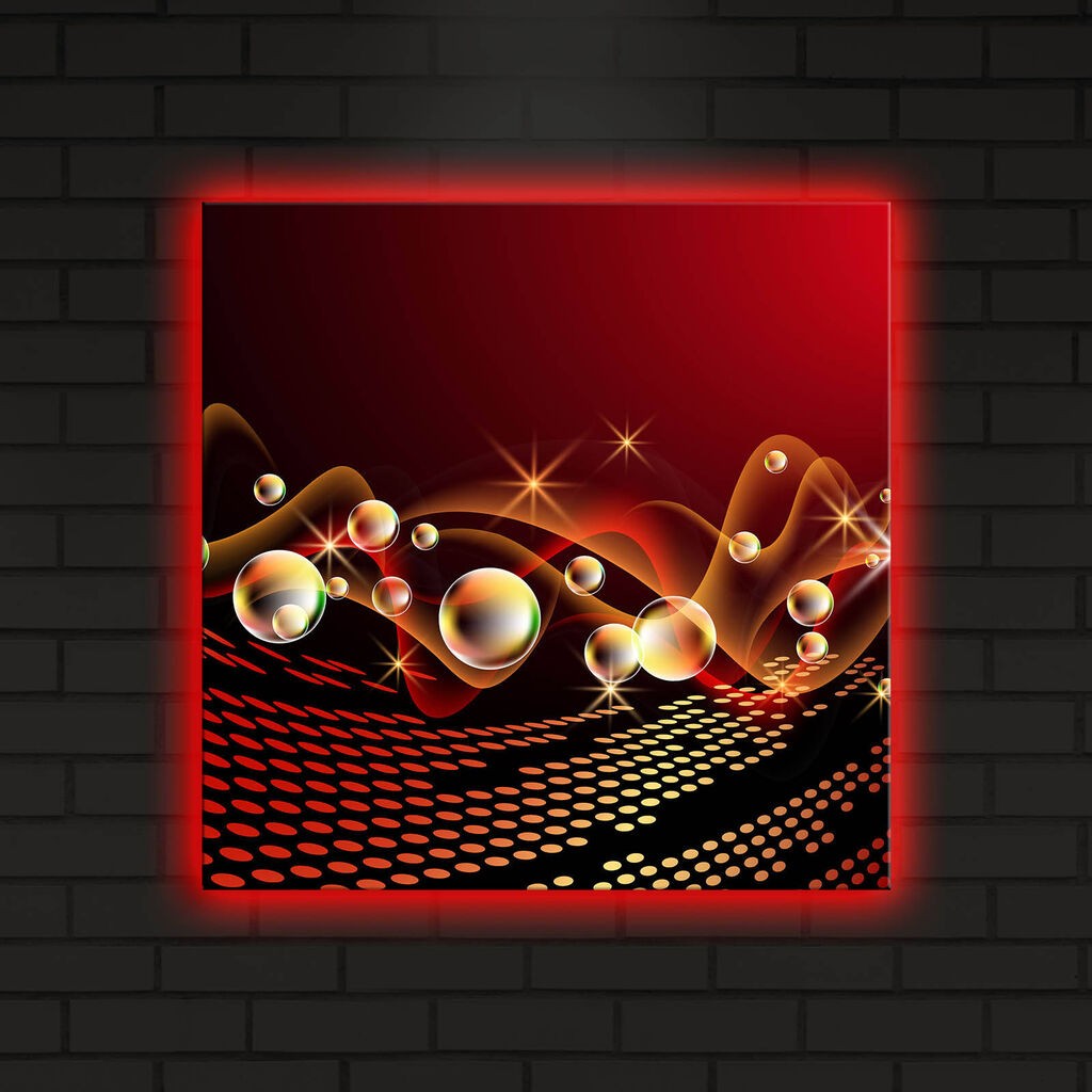 Zidna slika sa LED osvetljenjem 4040DACT-1, 40x40 cm