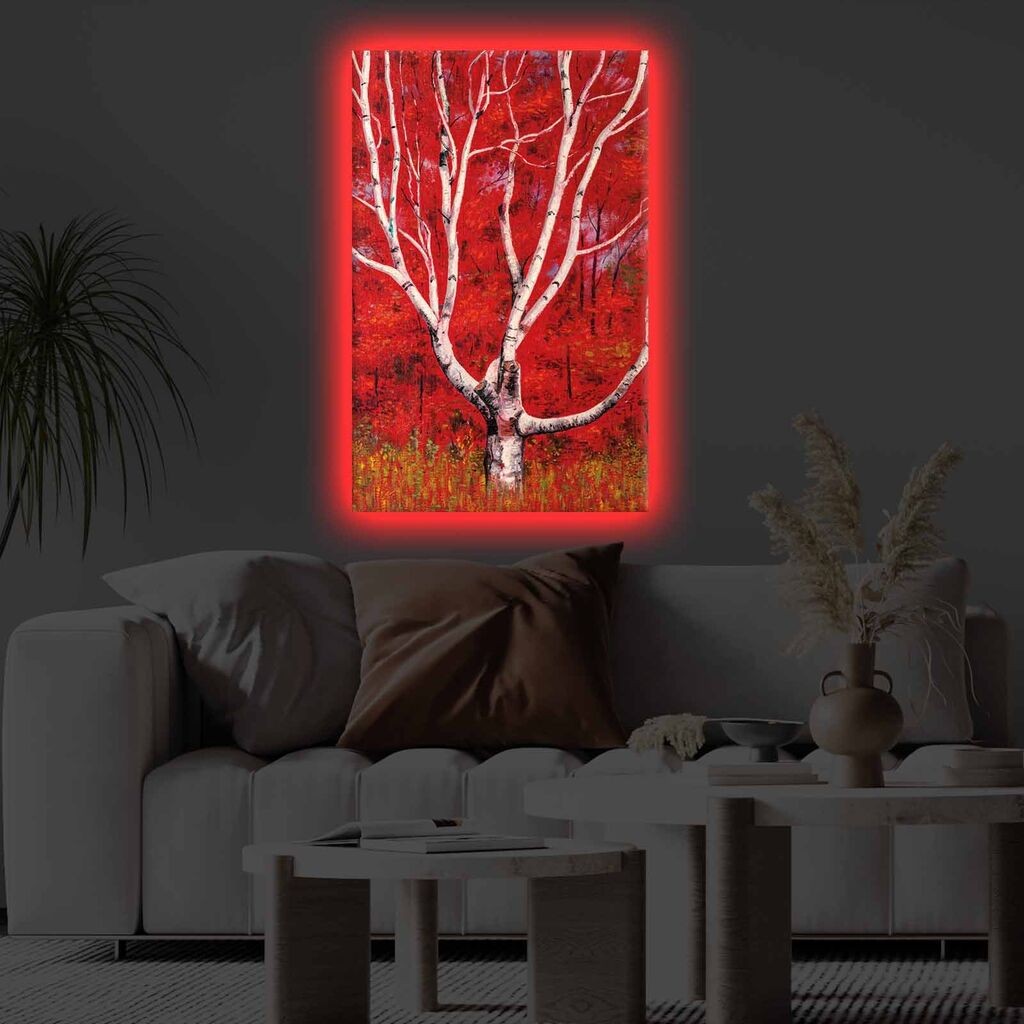 Zidna slika sa LED osvetljenjem 4570KTLGDACT - 006, 45x70 cm