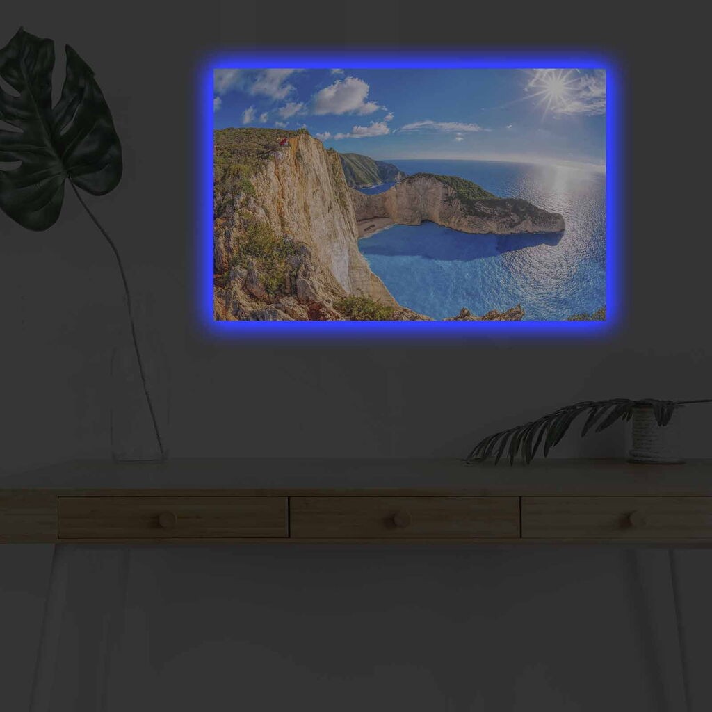 Zidna slika sa LED osvetljenjem 4570DHDACT-164, 45x70 cm